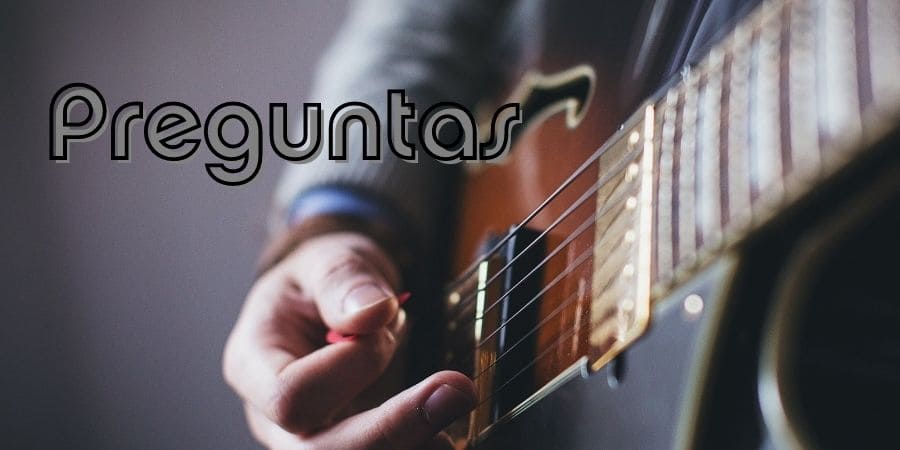 preguntas sobre guitarras electricas y acusticas